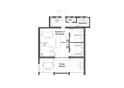 Courthouse - Floor Plan